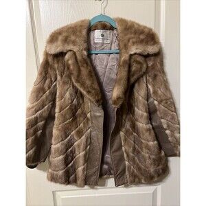 Vintage Jay Chester Fur Coat - The White House - Size Medium - RARE Style